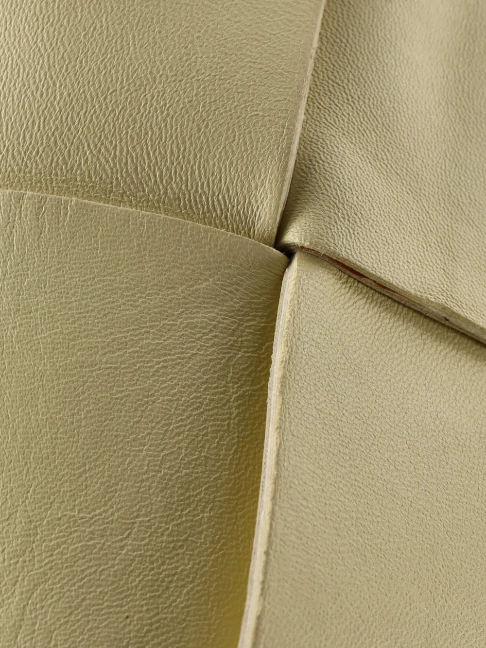 BOTTEGA VENETA Pre-owned Arco Maxi Intrecciato Leather Medium Tote Bag In Yellow