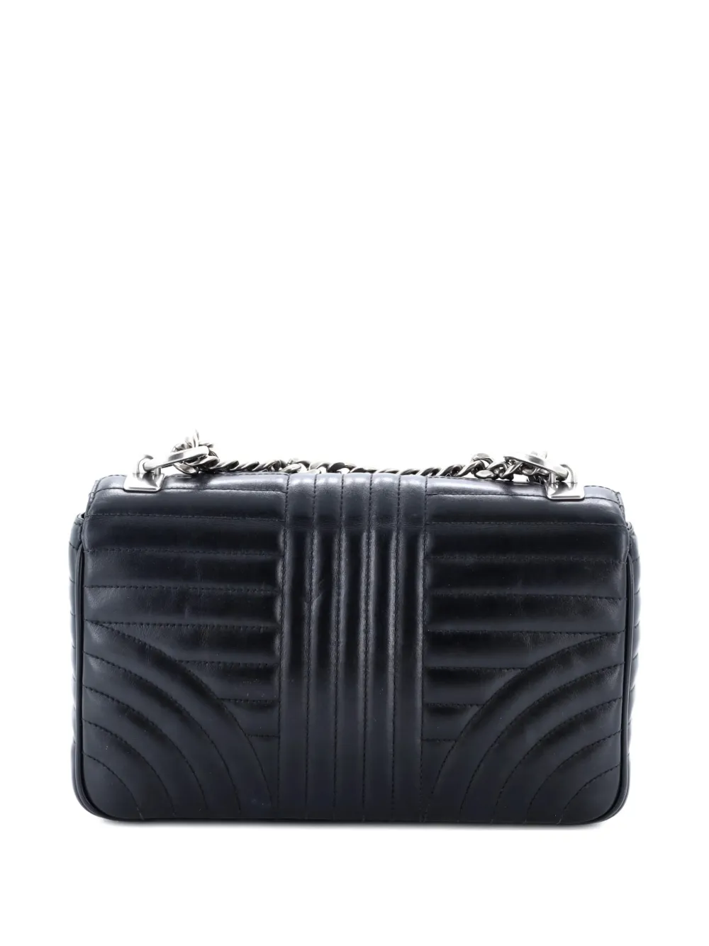 Prada Pre-Owned Chain Flap Diagramme Quilted Leather Large shoulder bag | Pre-Owned | Image 2
