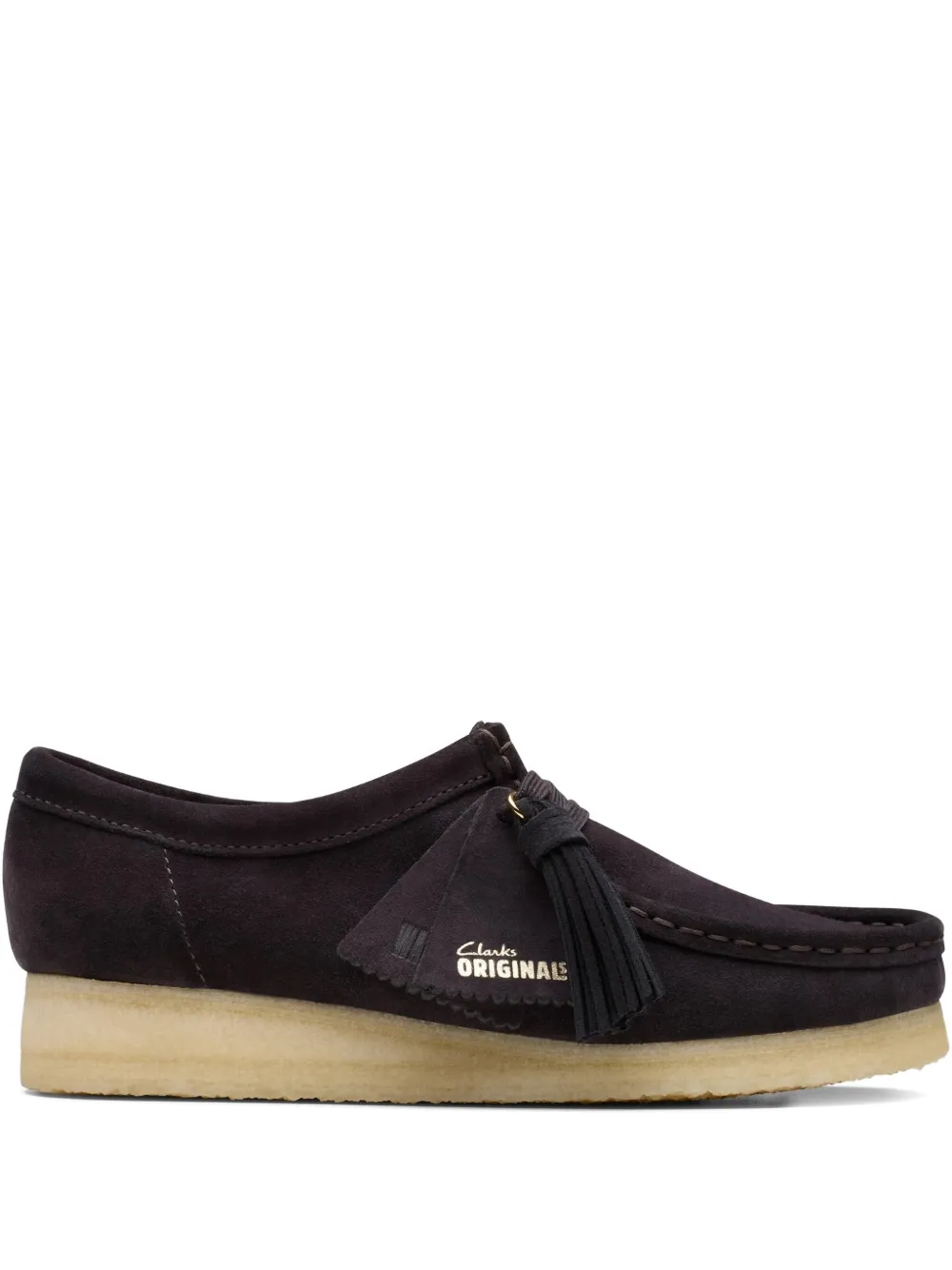 Clarks Originals Wallabee tassel derby shoes - Marrone