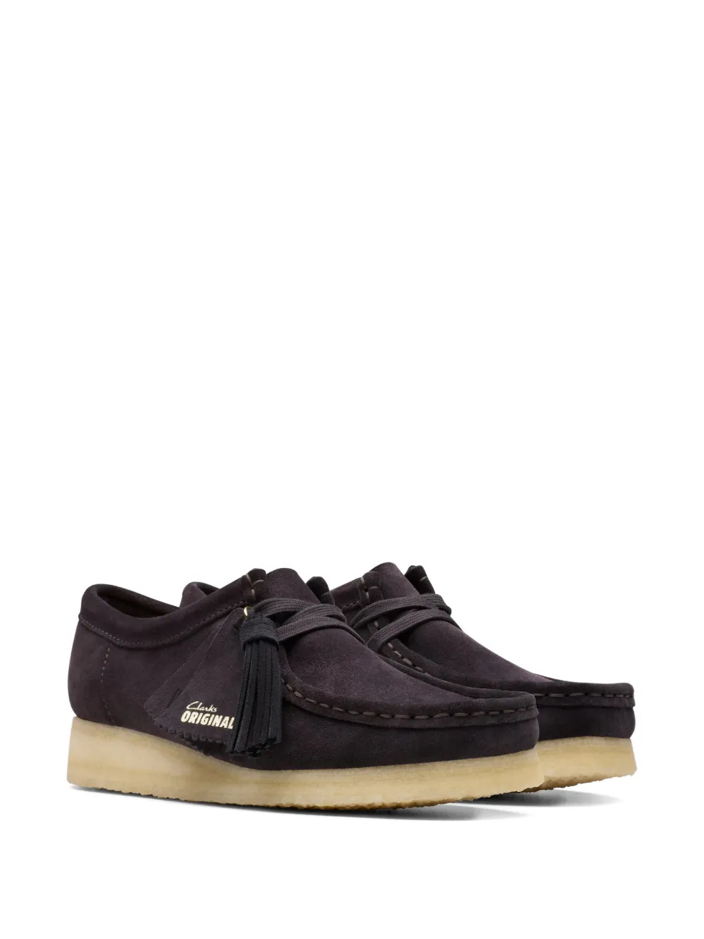 Clarks Originals Wallabee derby schoenen met kwastje Bruin