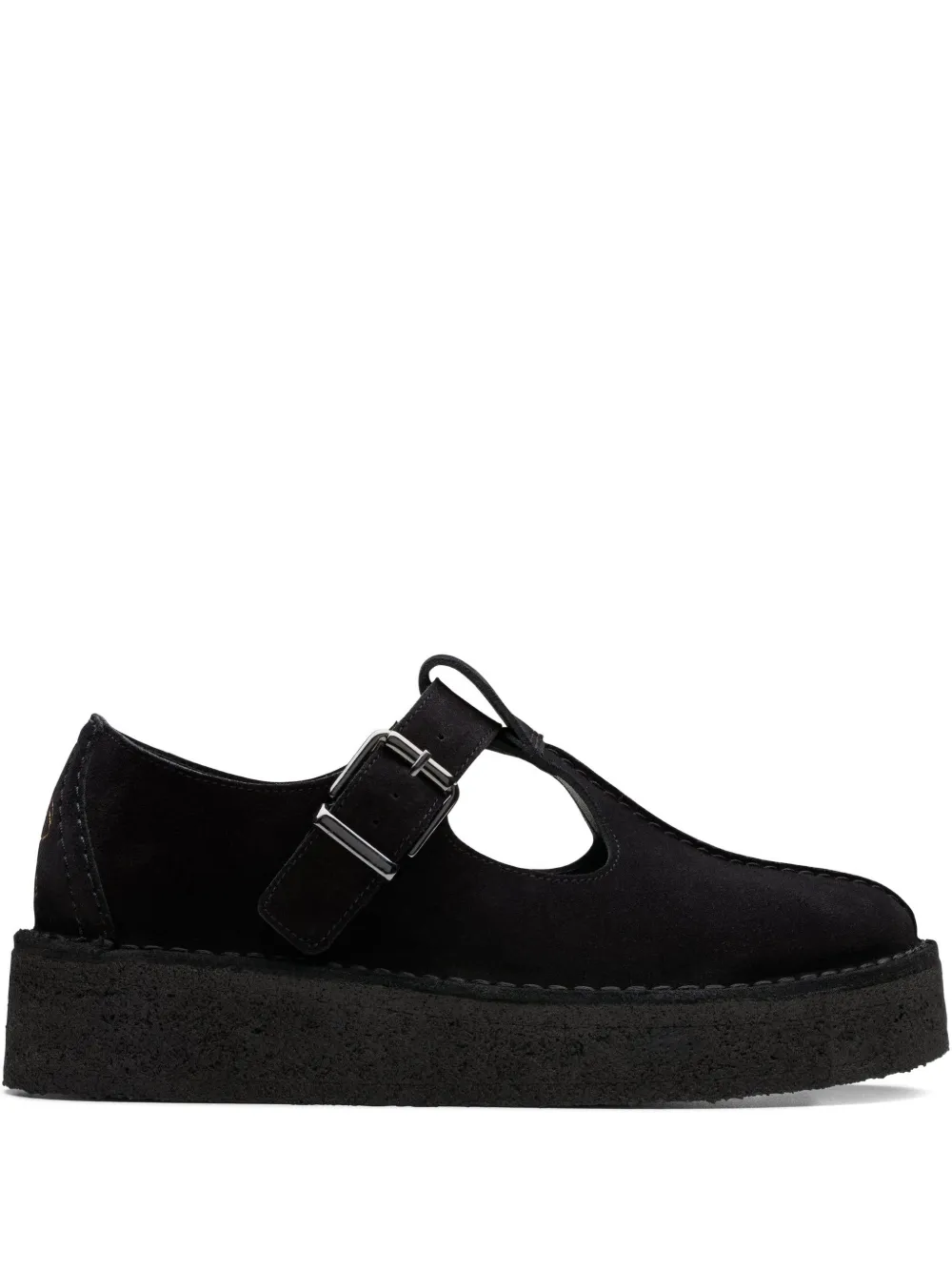 Clarks Originals T-bar Buckle Sandals In Black