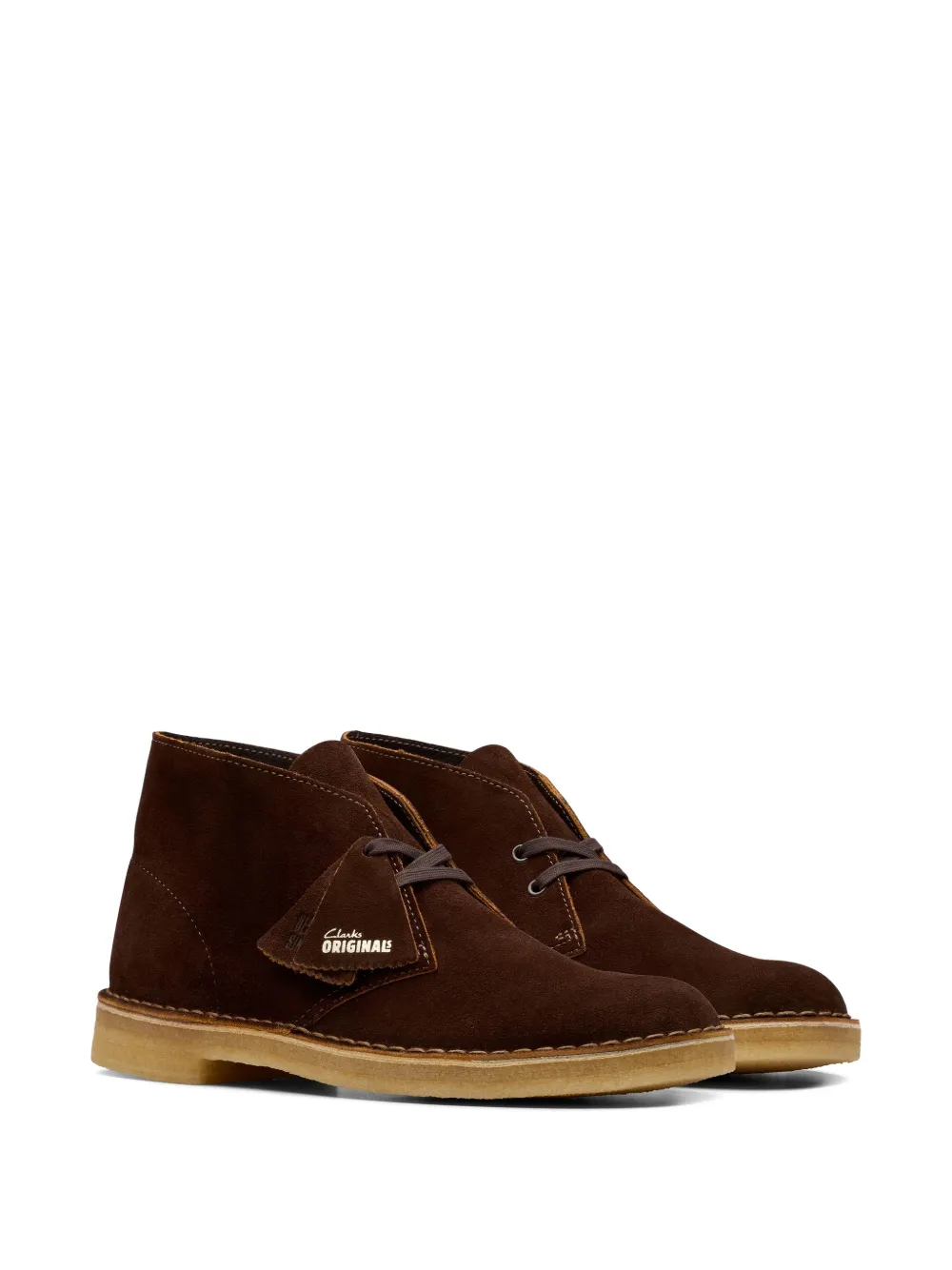 Clarks Originals chaussures Desert en daim à lacets | desert boots | Image 2