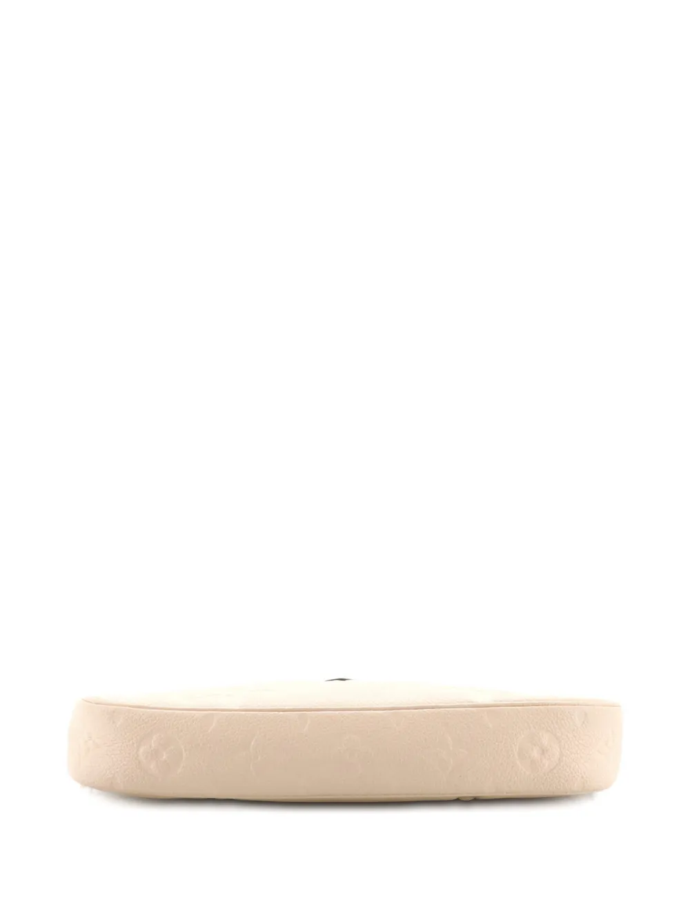 Pre-owned Louis Vuitton Multi Pochette Accessoires Monogram Empreinte Giant Crossbody Bag In Neutral