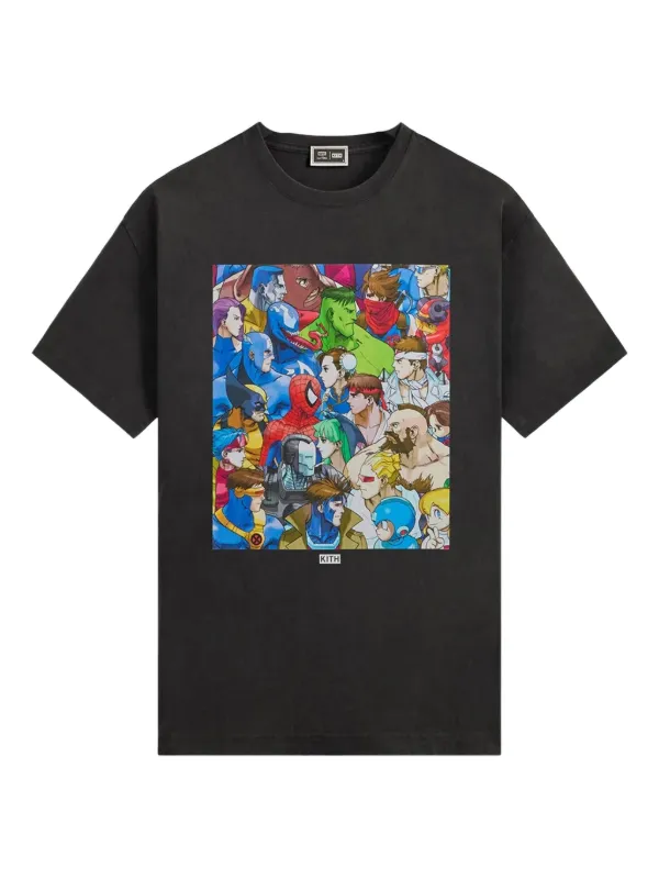 KITH x Marvel Tシャツ Capcom Clash Of Super Heroes Tシャツ