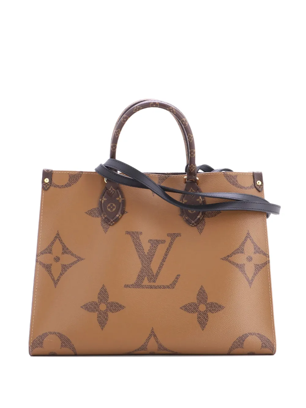 Louis Vuitton Pre-Owned OnTheGo Reverse Monogram Giant MM tote bag | Braun | Image 1