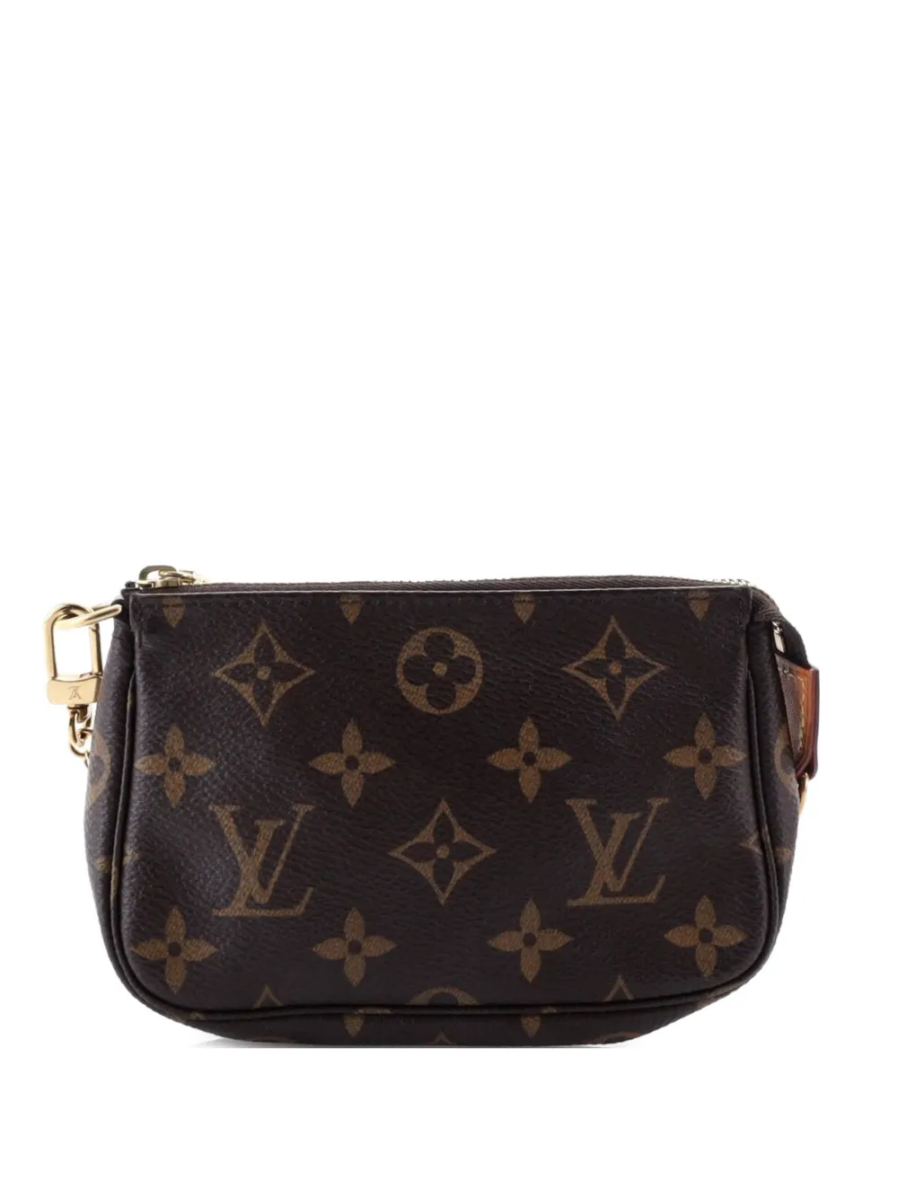 Louis Vuitton Pre-Owned Pochette Accessoires Monogram Canvas Mini clutch bag - Marrone