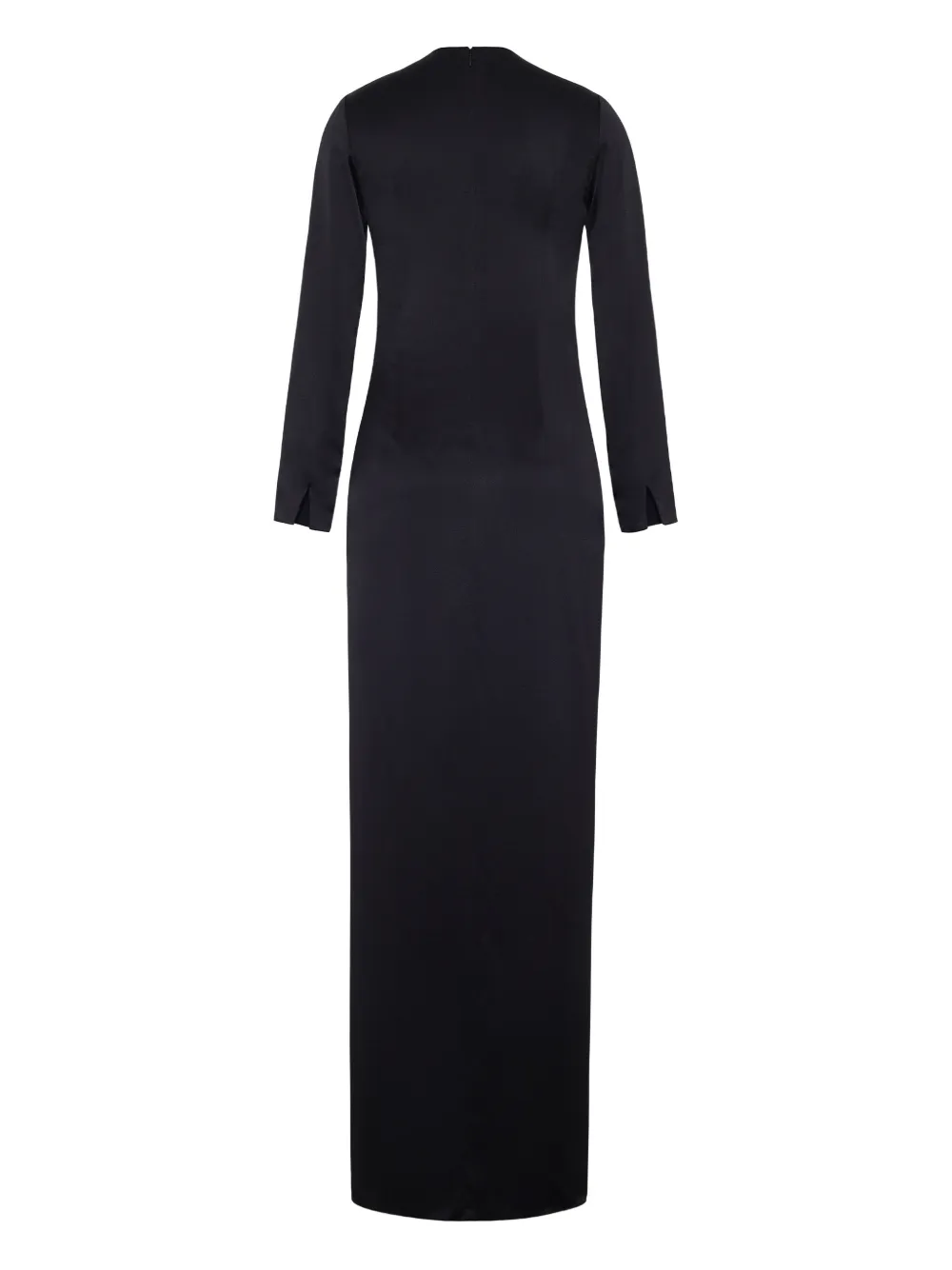 Adam Lippes Salome twisted maxi dress - Zwart