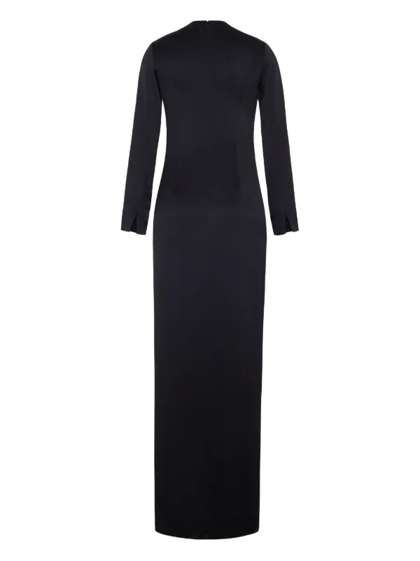 Salome Dress, In Black, Size 2, Adam Lippes