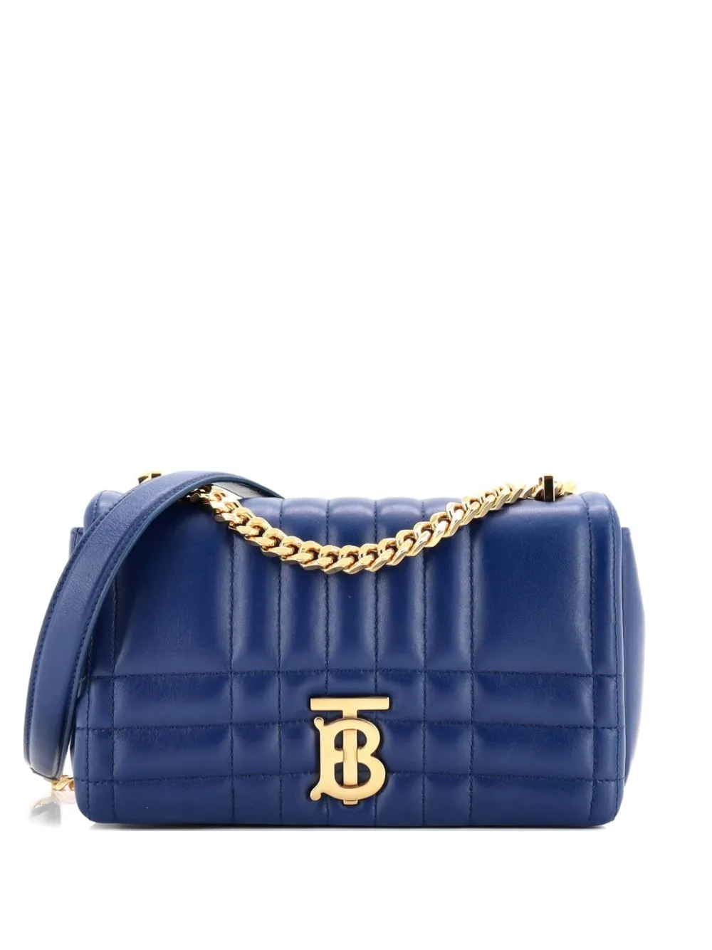 Burberry Pre-Owned Lola Quilted Lambskin Small shoulder bag - Blue