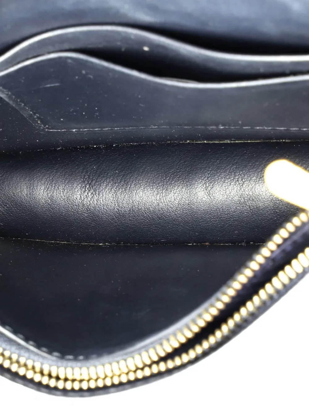 DIOR Pre-owned Saddle Rectangular Oblique Canvas Belt Bag In Blue