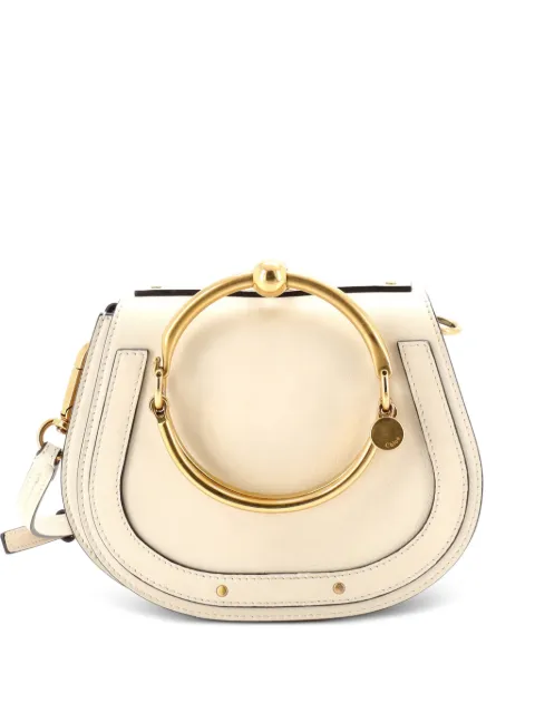 Chloé Pre-Owned bolsa crossbody Nile pequeña de piel