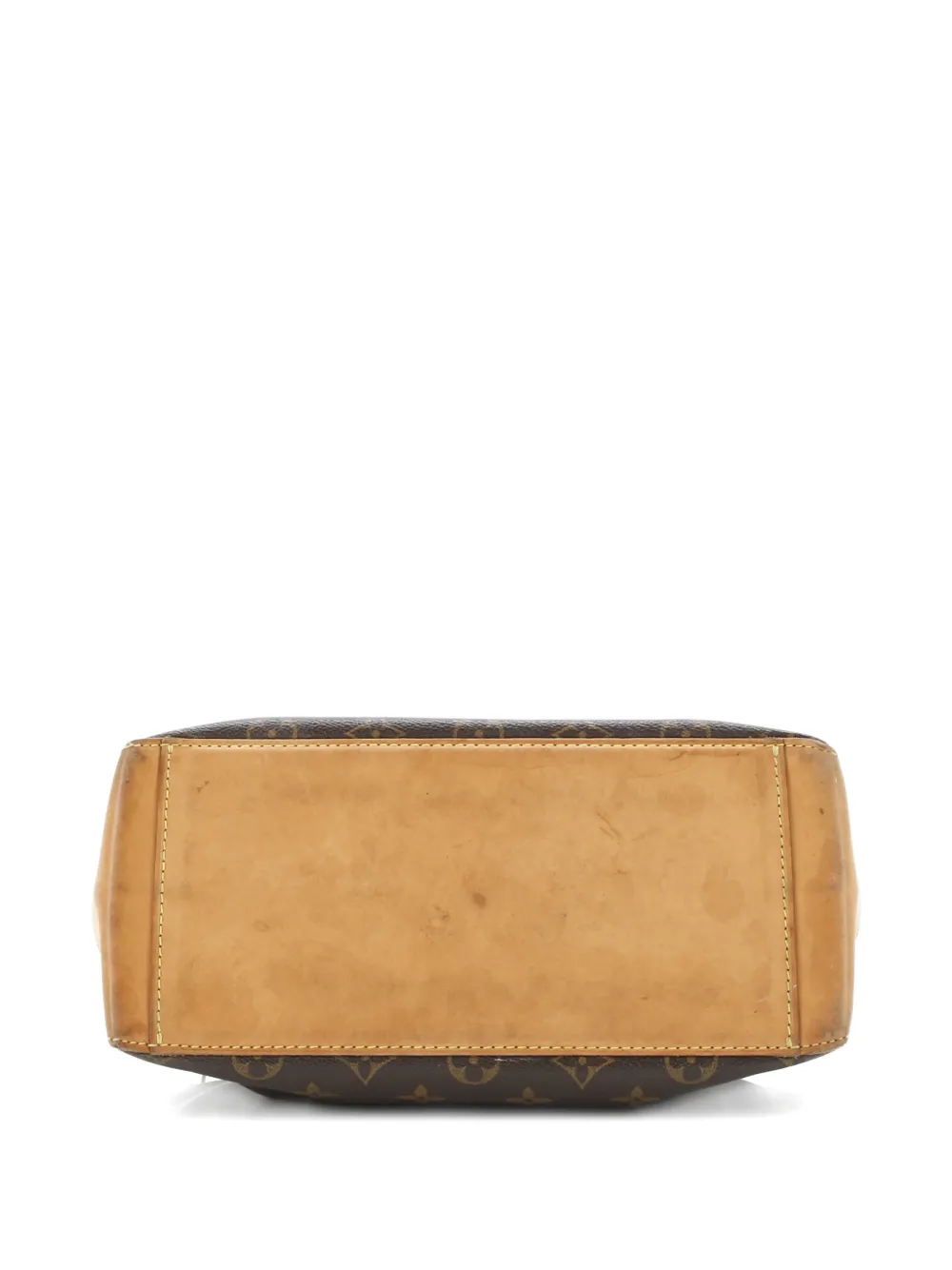 Pre-owned Louis Vuitton Cabas Piano Monogram Canvas Tote Bag In Brown