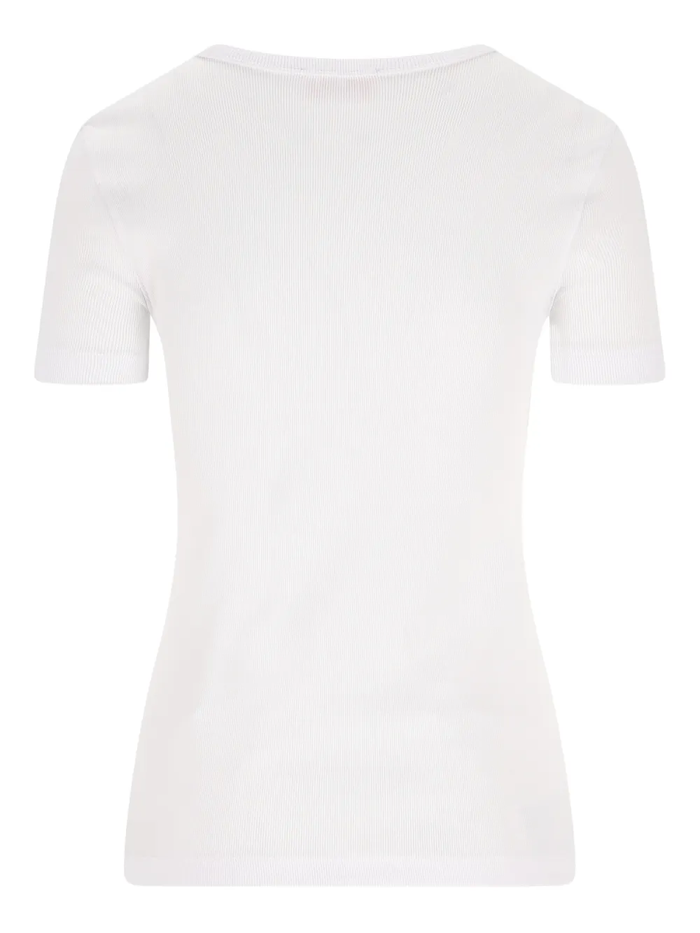 Diesel T-shirt met logodetail Wit
