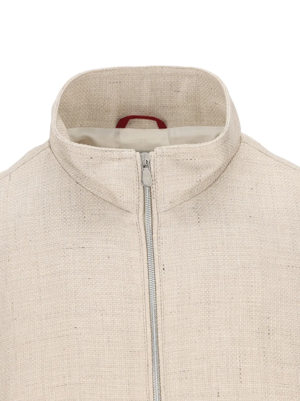  Brunello Cucinelli Zip-up High-neck Jacket - Neutrals 