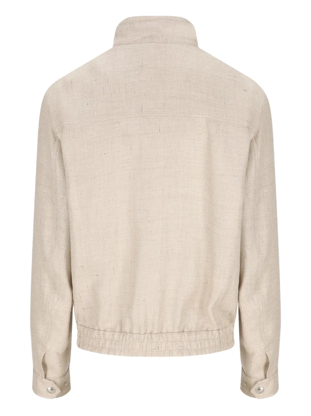 Brunello Cucinelli zip-up high-neck jacket | Lightweight Jackets | Image 2