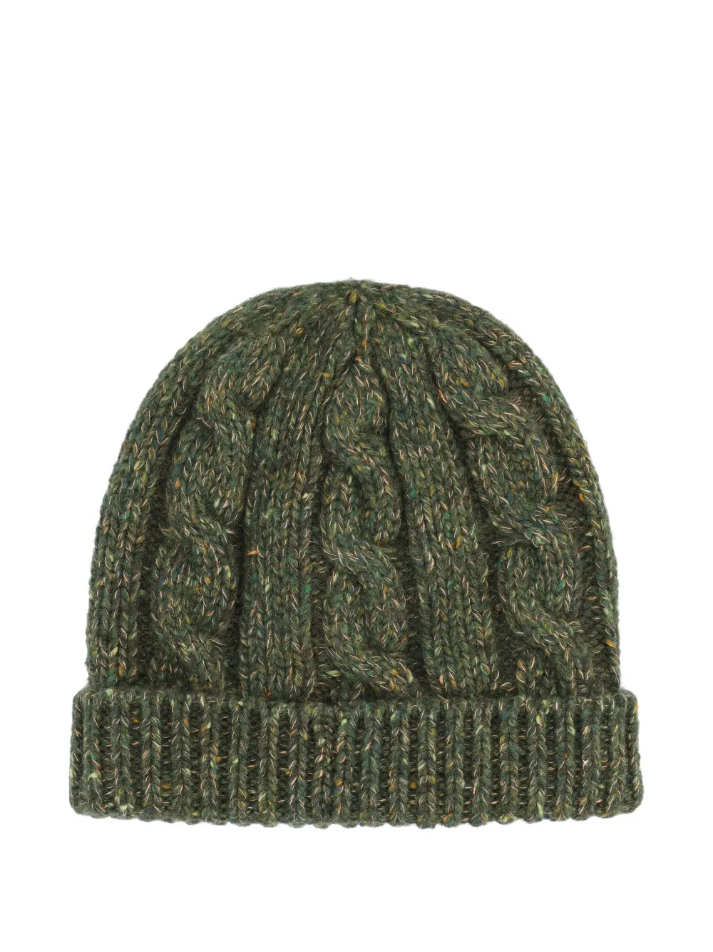 Loro Piana Braemar cable-knit beanie hat - Groen