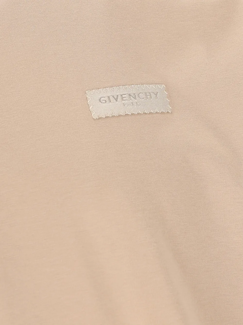 Givenchy T-shirt met logodetail Beige