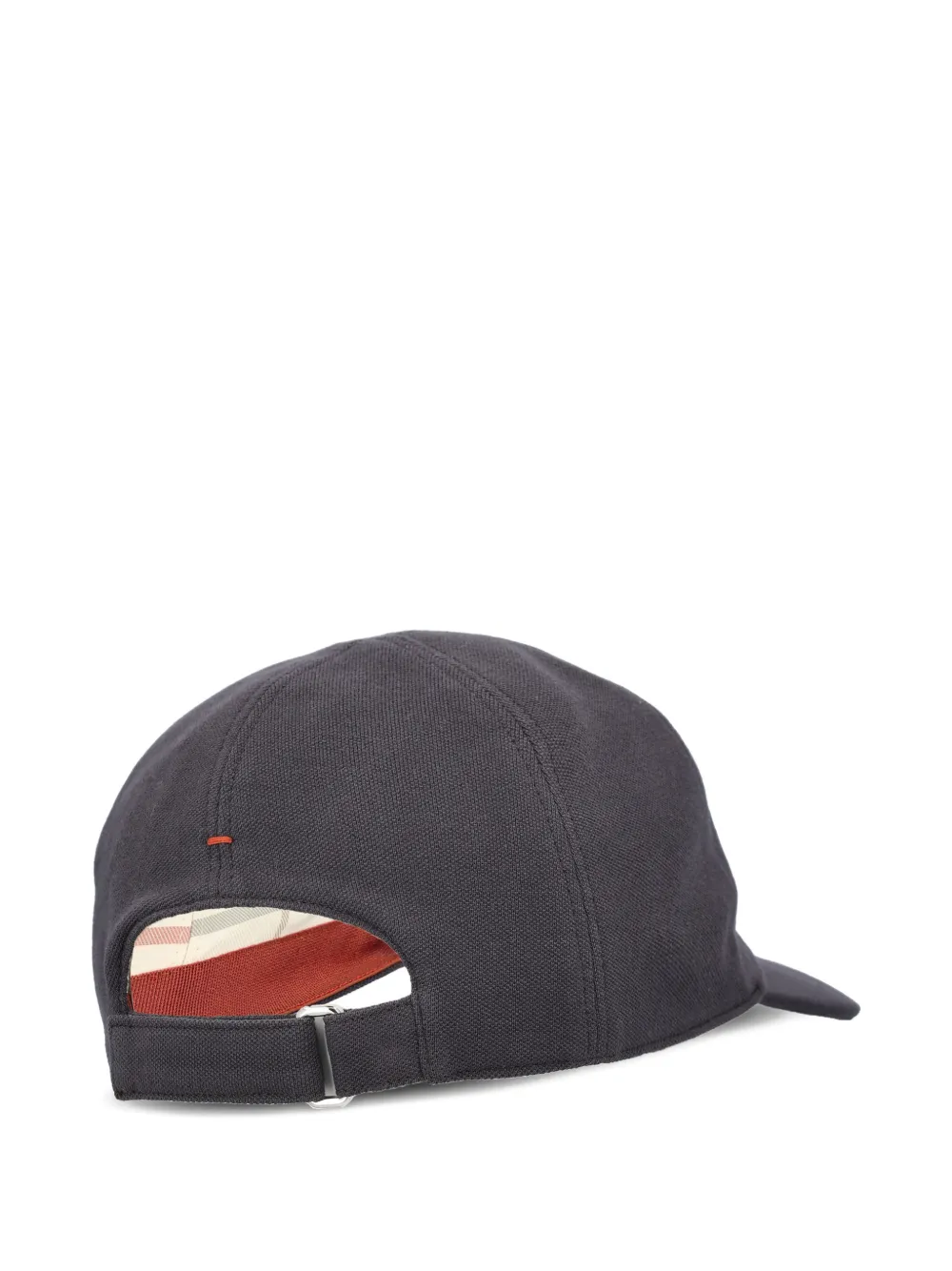 Loro Piana embroidered-logo baseball cap - Grijs