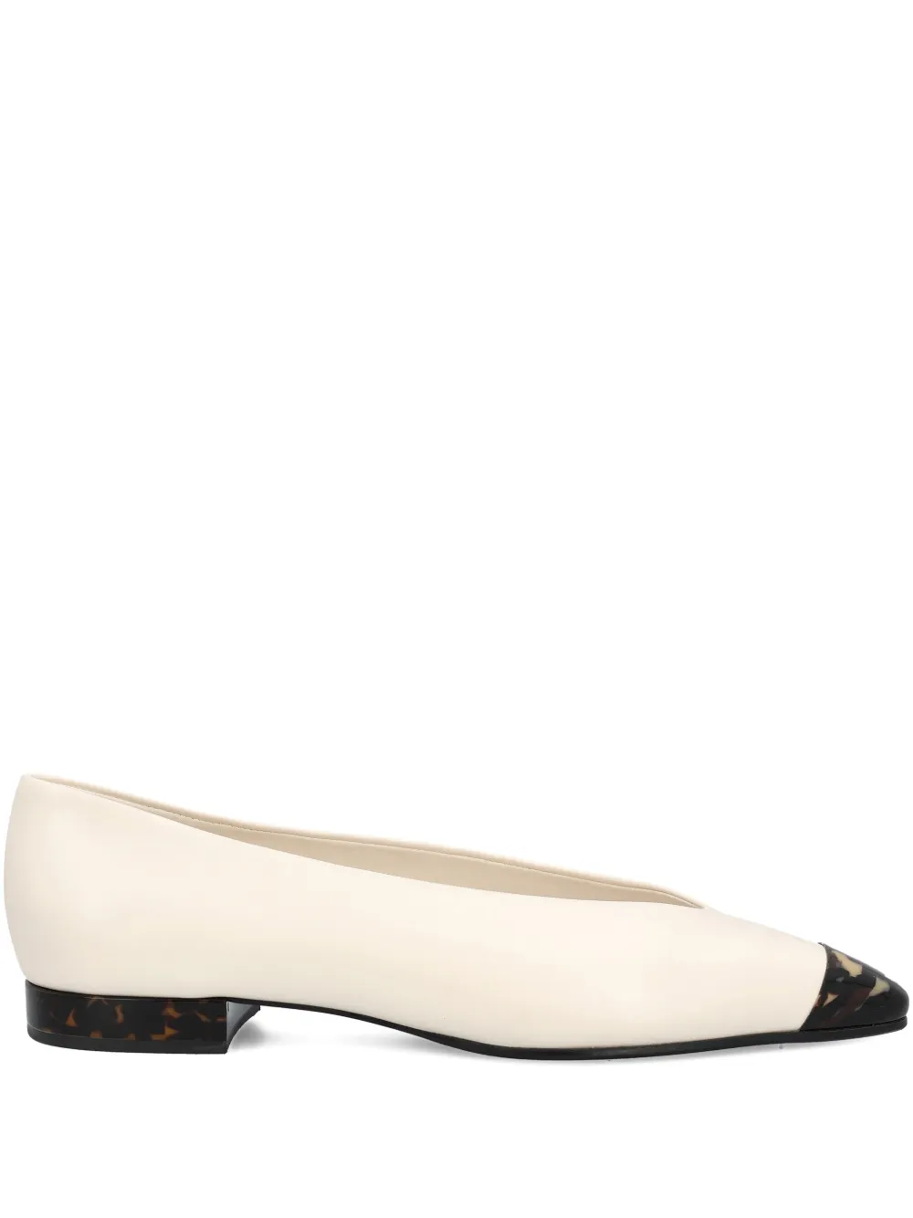 Loro Piana Rebecca Ballet Flats In Neutral