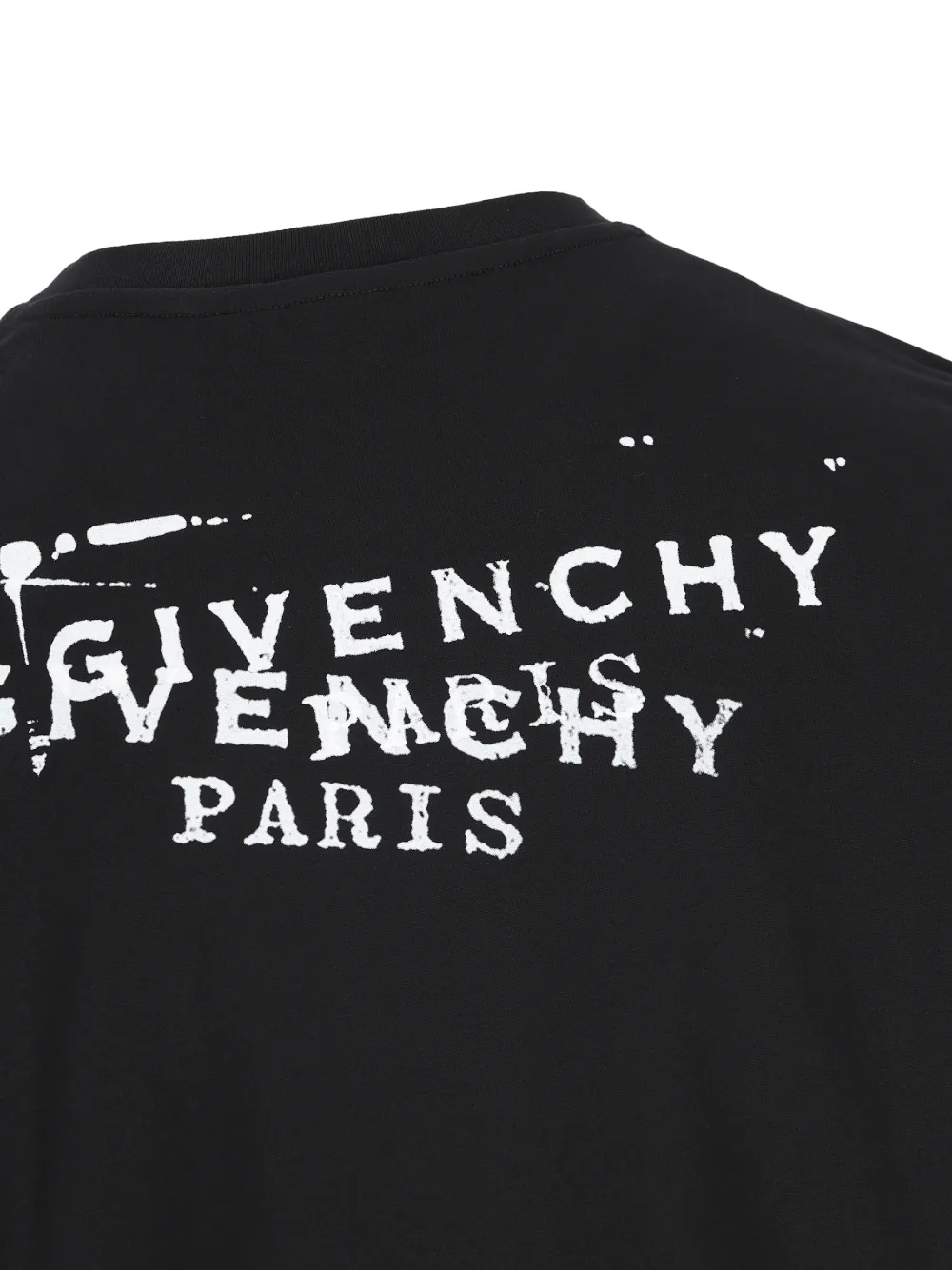 Givenchy Katoenen T-shirt met Stamp-print Zwart