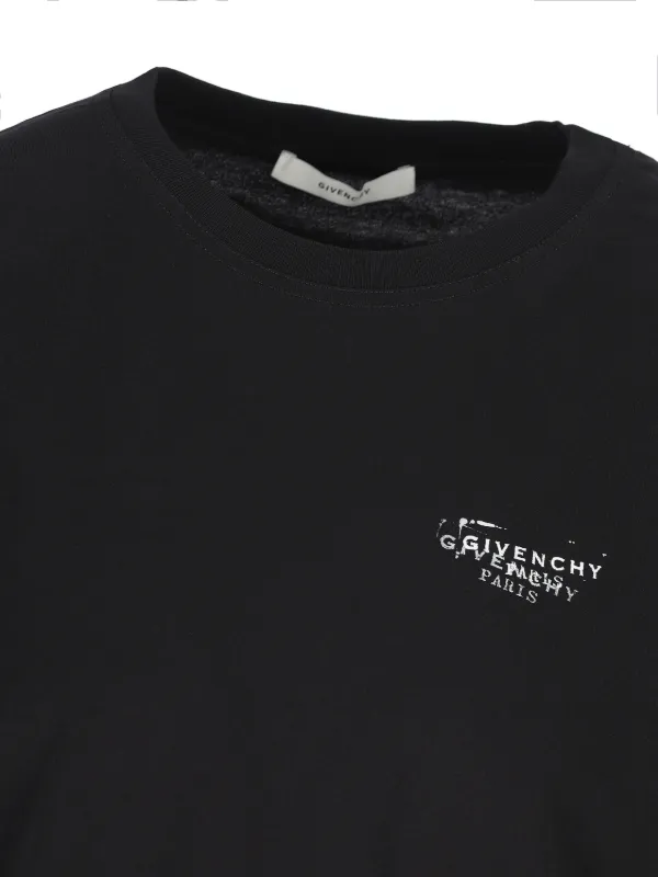Givenchy stamp-print T-shirt | Black | FARFETCH CA