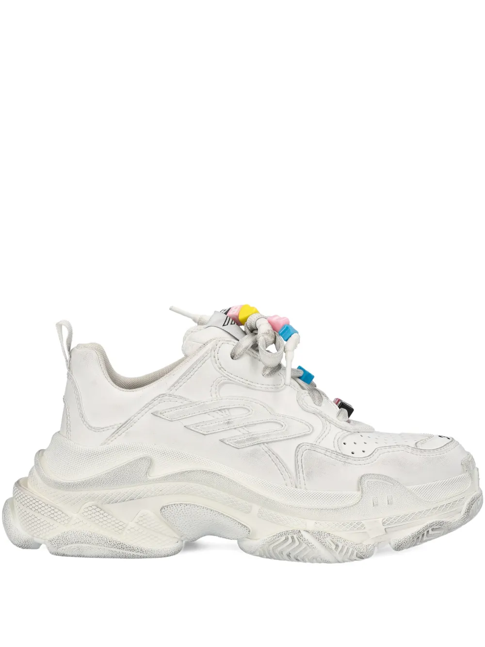 Balenciaga Triple S charm-embellishment sneakers - Bianco