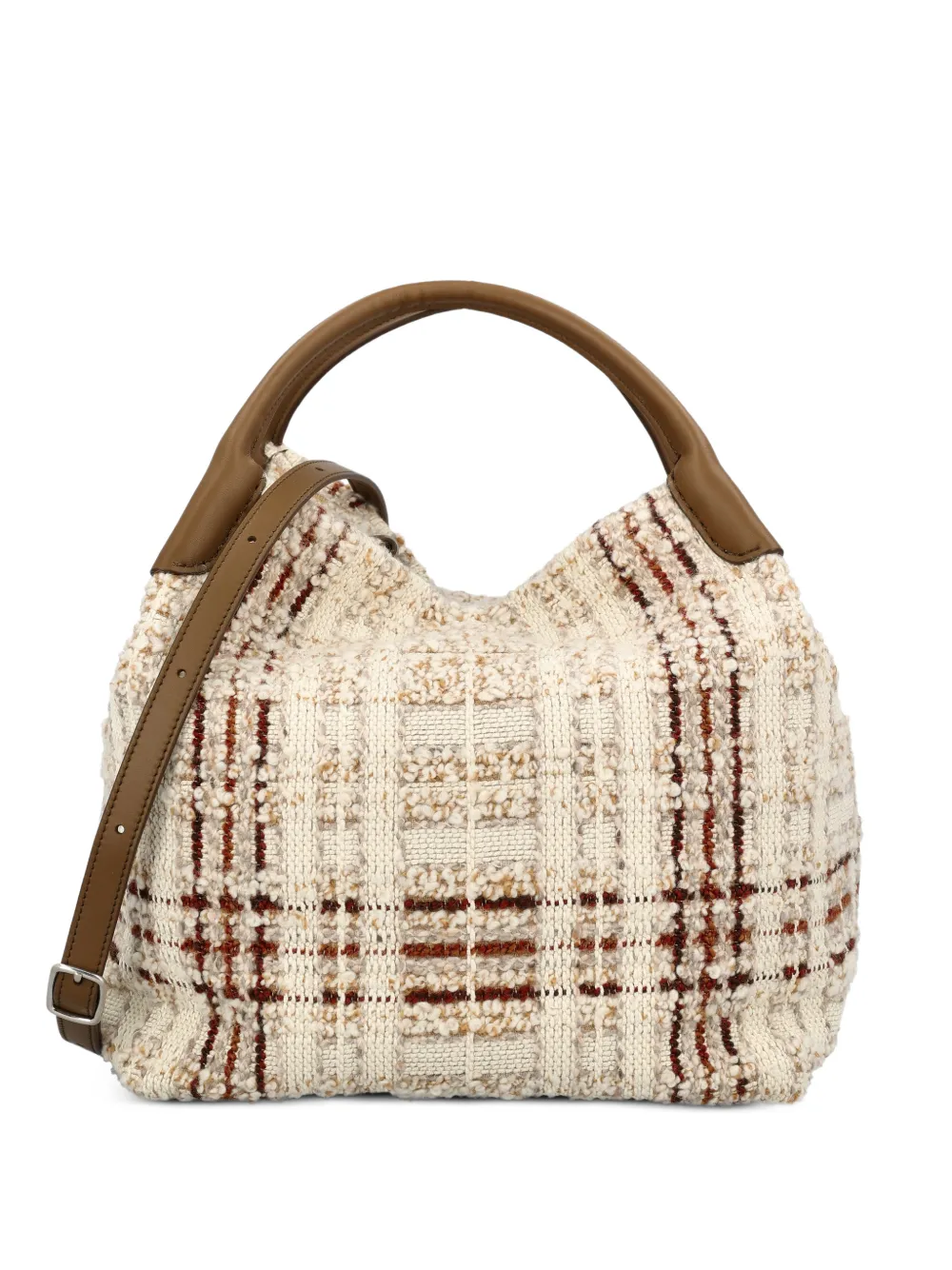 Loro Piana large Bale metal toggle-fastening tote bag - Toni neutri