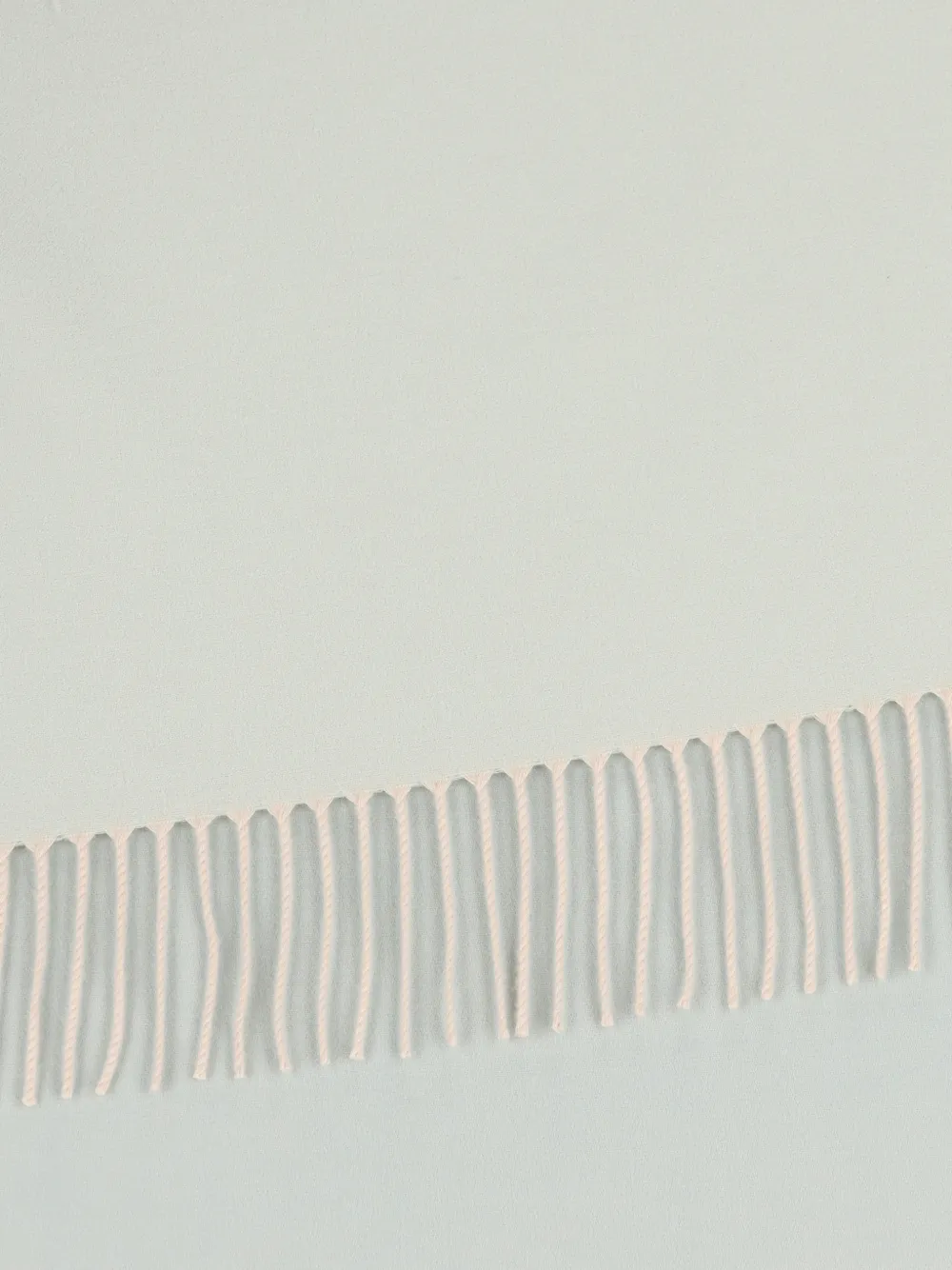 Loro Piana fringed-trim scarf - Groen