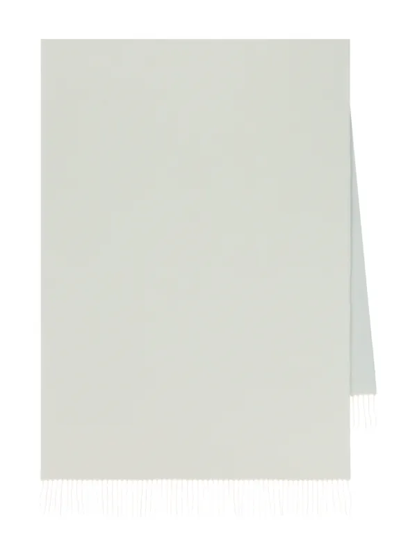 Loro Piana Fringed-trim Scarf in Green