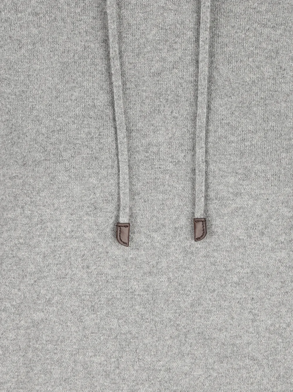 Loro Piana Merano Ribbed-detailed Hoodie In Gray