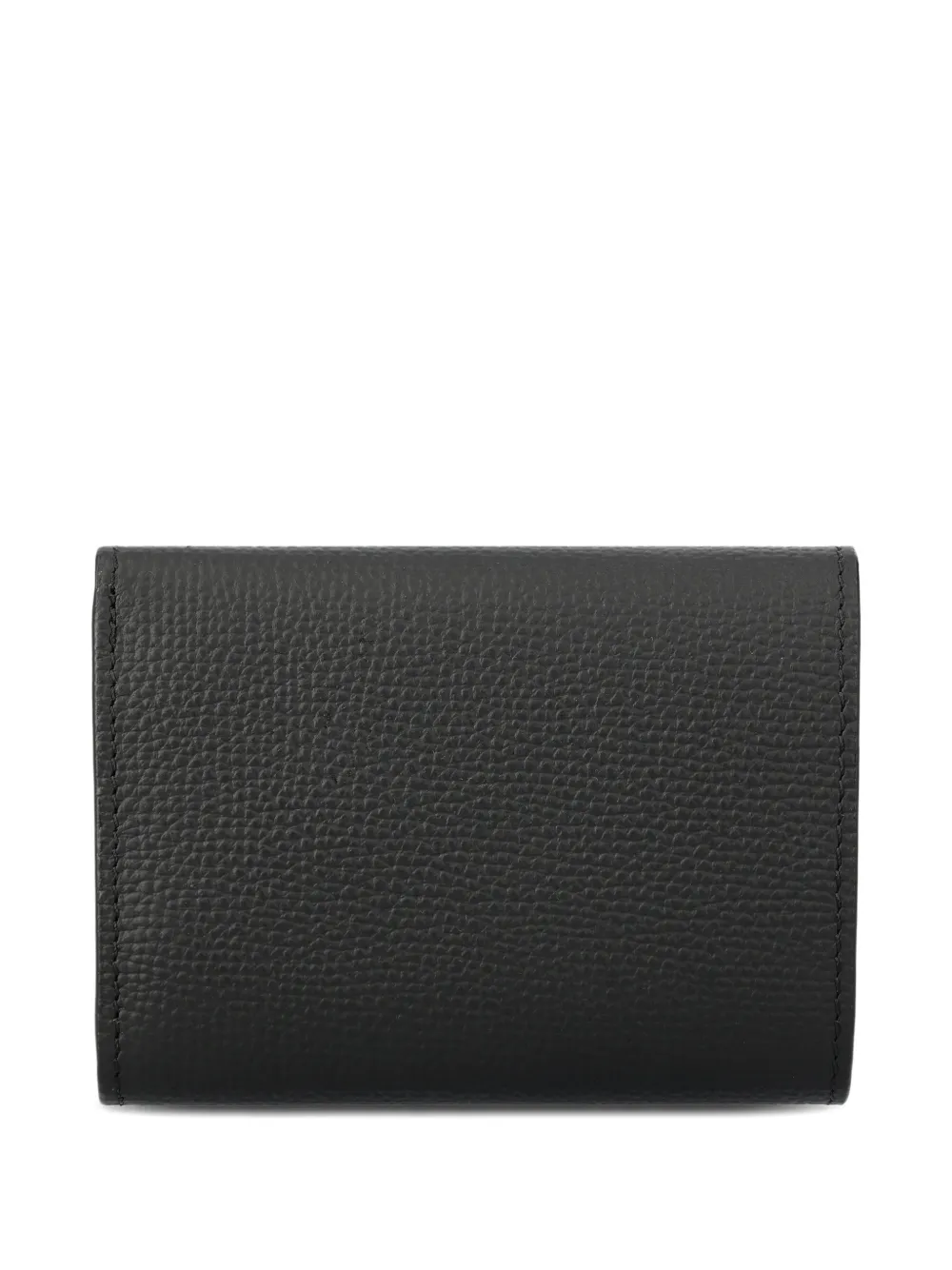 LOEWE Anagram Trifold leather wallet - Zwart