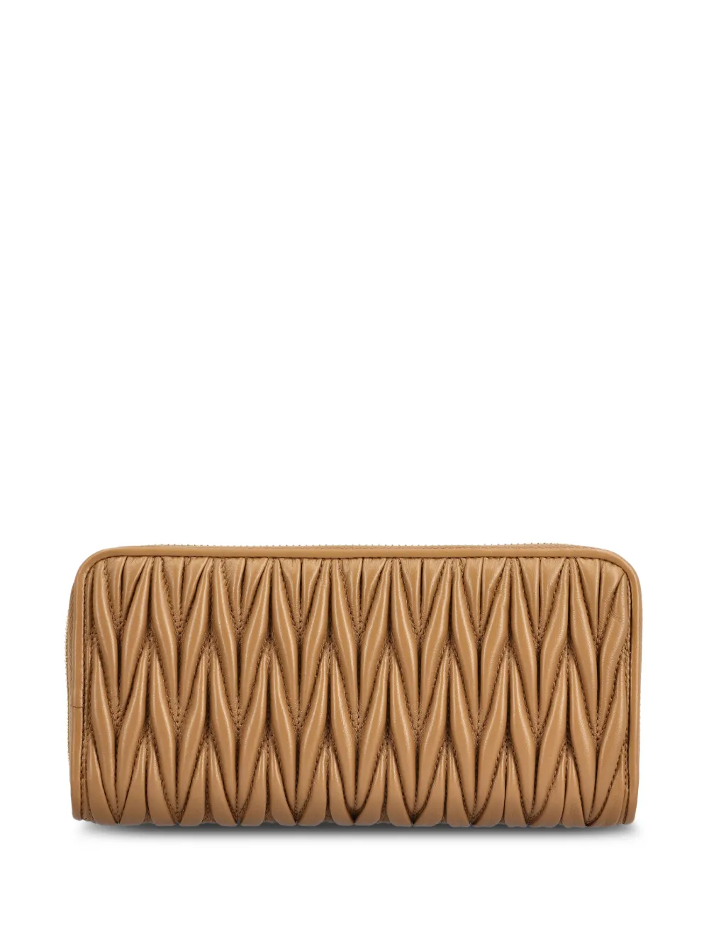 Miu Miu large matelassé-motif zip-closure wallet | Image 2