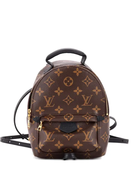 Louis Vuitton Pre-Owned Palm Springs Monogram Canvas Mini backpack