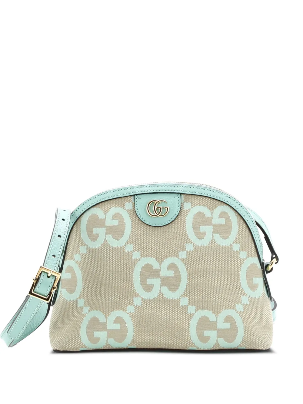 Gucci Pre-Owned Ophidia Dome Jumbo GG Canvas Small shoulder bag - Verde