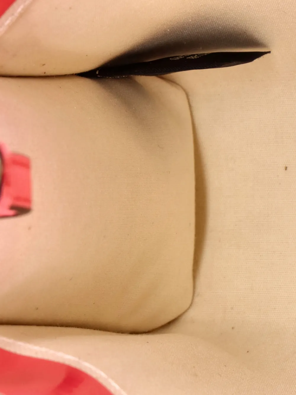 Pre-owned Fendi Sunshine Shopper Tote Patent And Canvas Mini Crossbody Bag In Pink