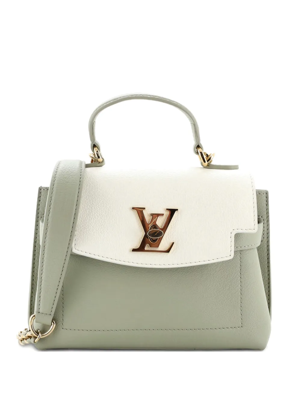 Louis Vuitton Pre-Owned Lockme Ever Handbag Leather Mini satchel - Verde