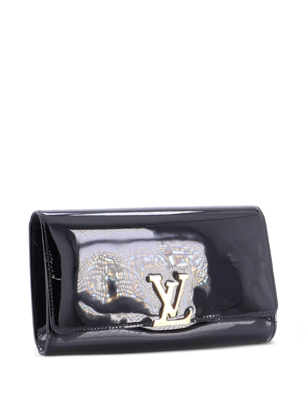 Louis Vuitton Pre-Owned Louise Patent Long clutch bag - Nero