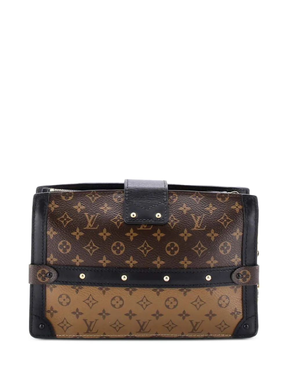 Louis Vuitton Pre-Owned bolsa de mano Trunk de lona con monograma reversible | Estilos de archivo | Image 2