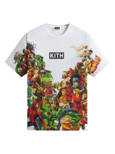 KITH printed heroes T-shirt