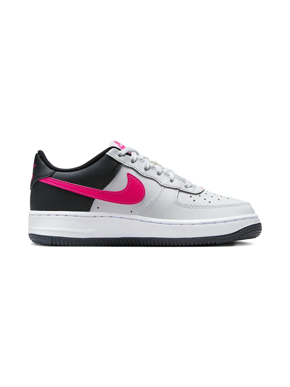 Nike Kids Air Force 1 leather sneakers - Wit
