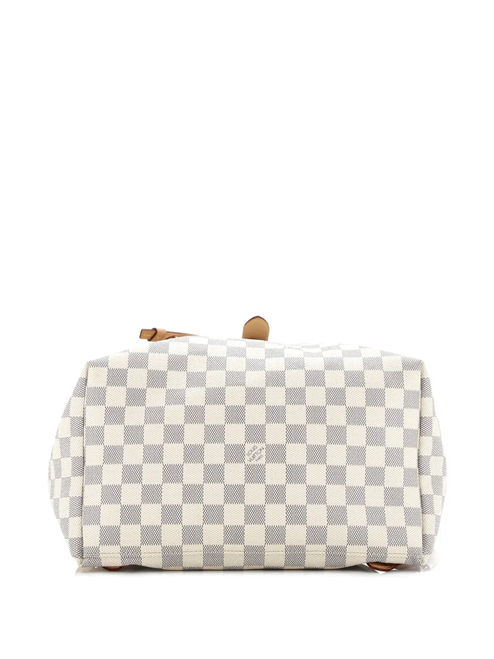 Pre-owned Louis Vuitton Sperone Damier Backpack In White