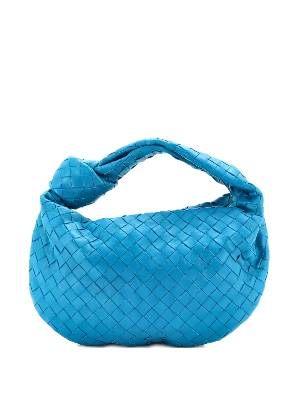 Bottega Veneta Pre-Owned BV Jodie Intrecciato Nappa Small hobo bag - Blu