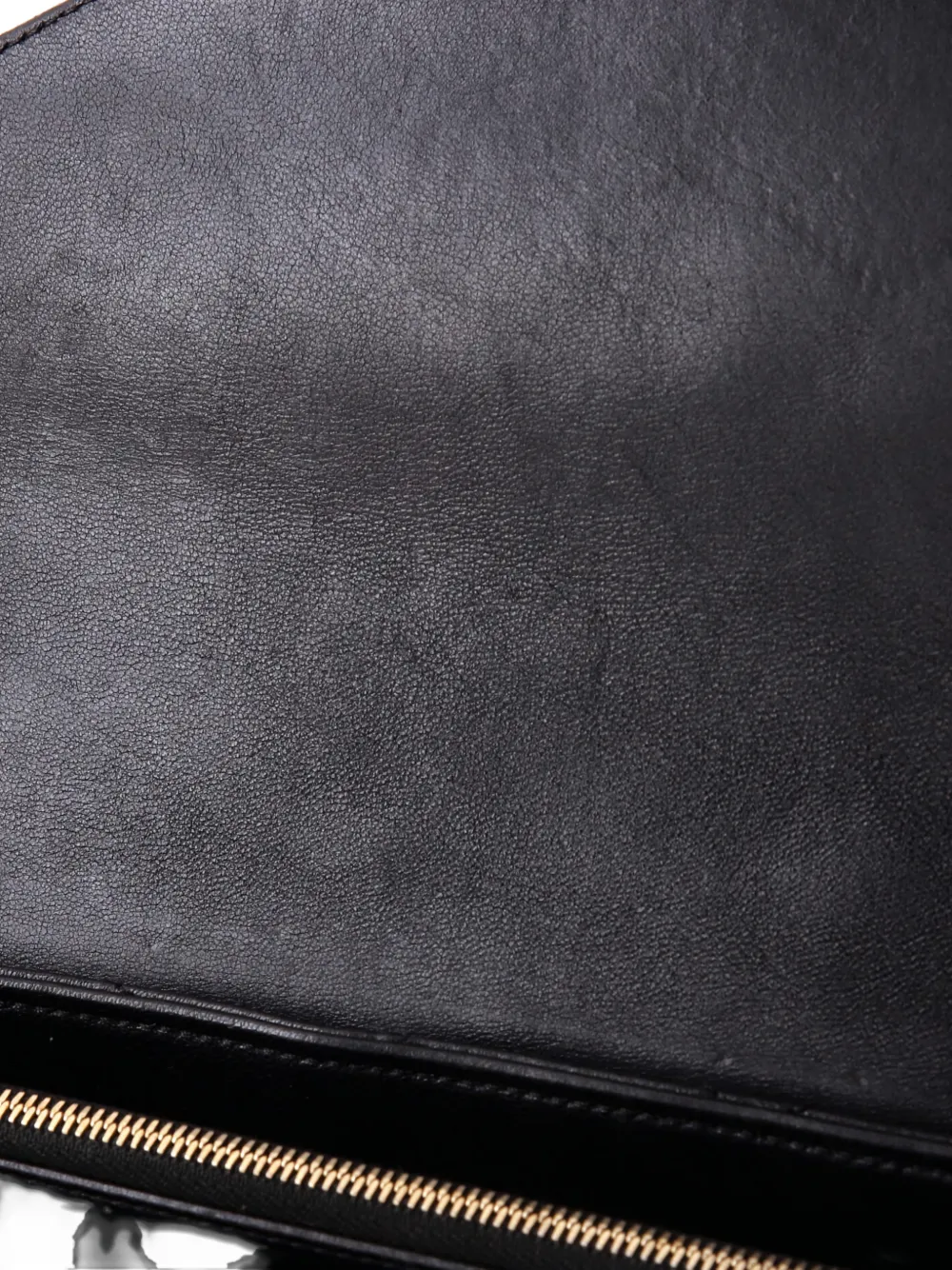 CHANEL Pre-owned Coco Chevron Flap Stitched Calfskin Clutch Bag In Black