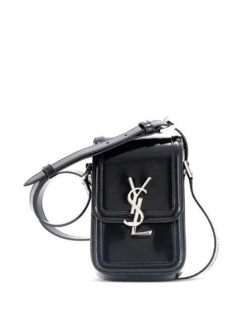 Saint Laurent Pre-Owned bolsa crossbody Solferino Bag Patent Mini