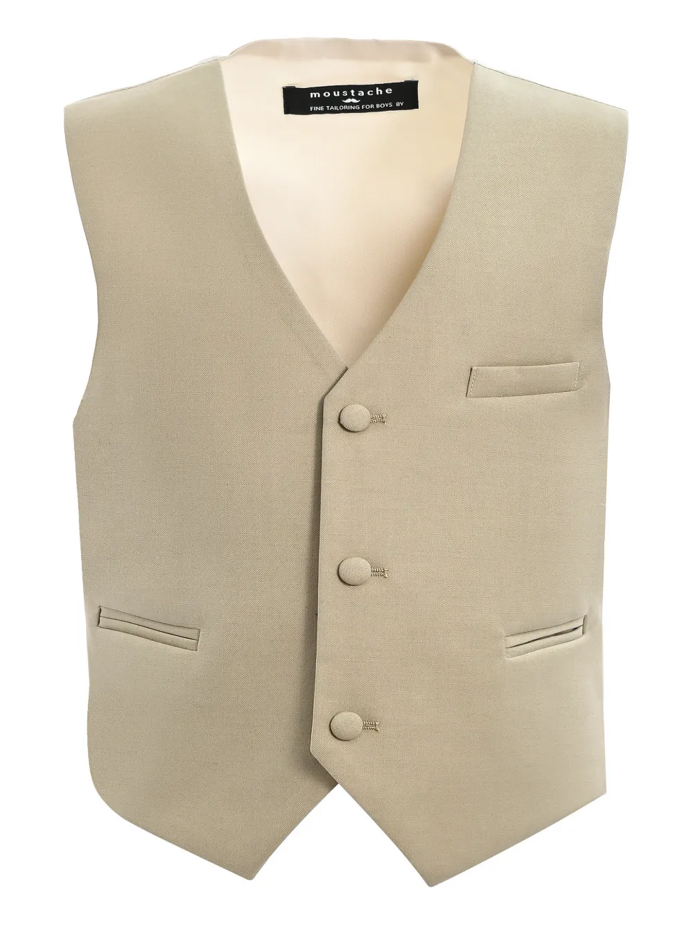 Moustache button-fastening bow tie gilet set (set of two) | Teen Waistcoats & Gilets | Image 2