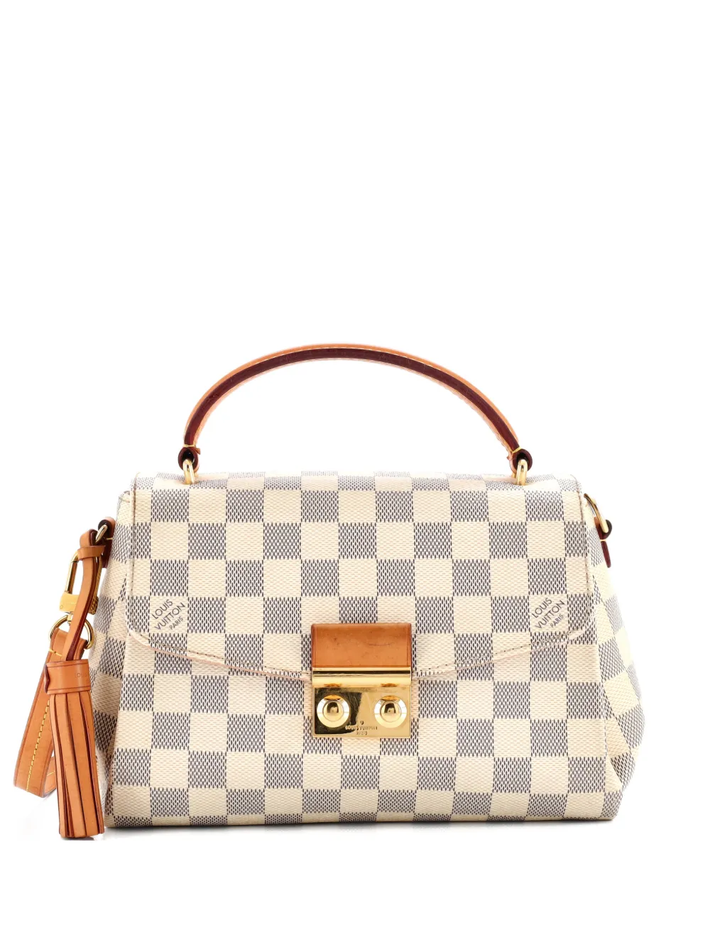 Louis Vuitton Pre-Owned Croisette Handbag Damier crossbody bag - Bianco