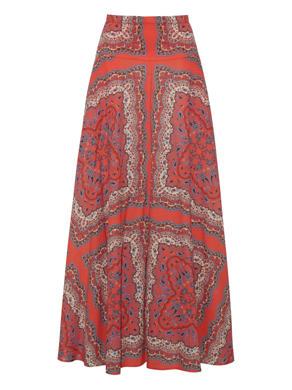Cara Cara Gabriella Paisley Maxi Skirt In Multi