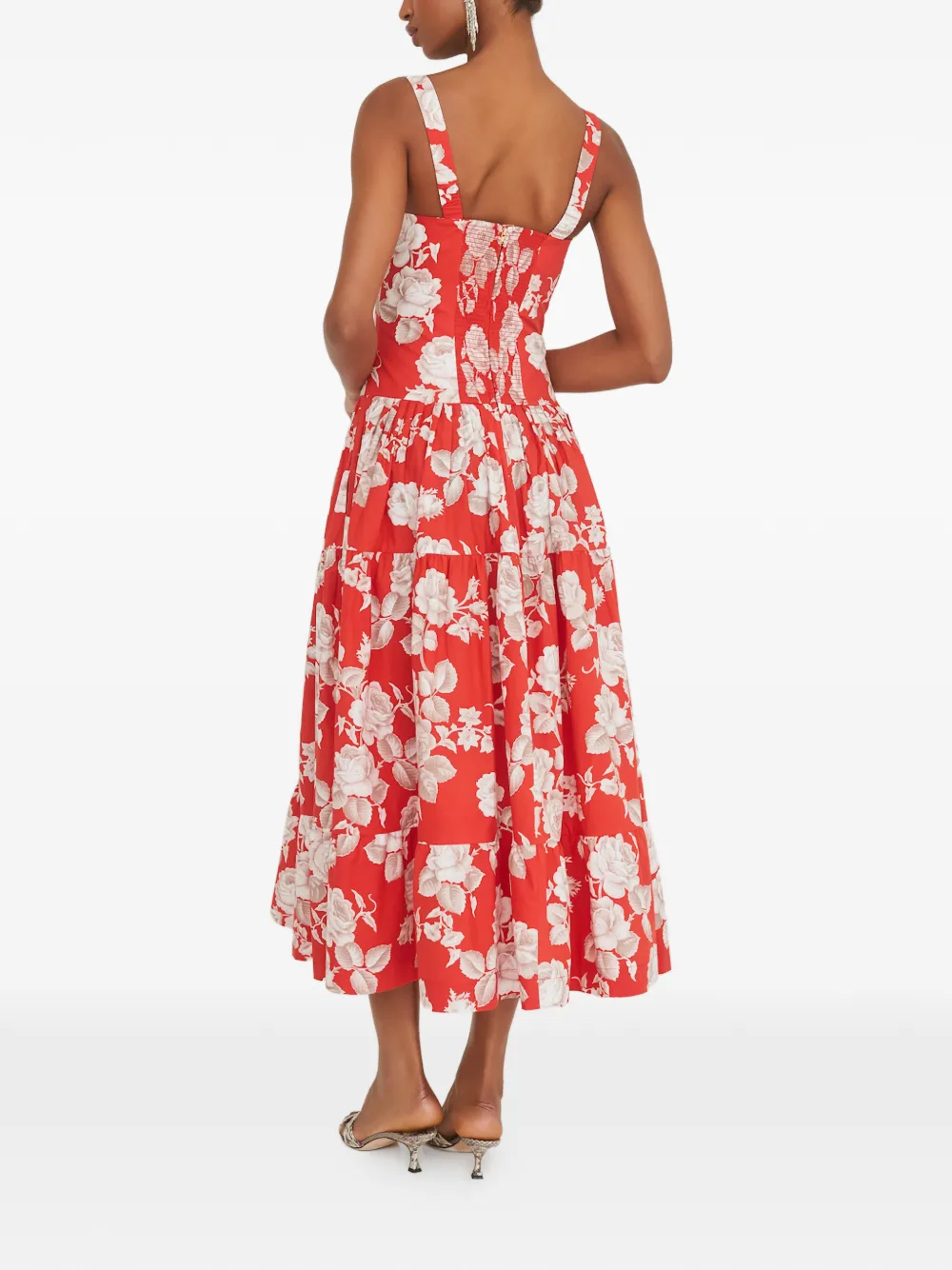 Santiago Tiered Midi Dress