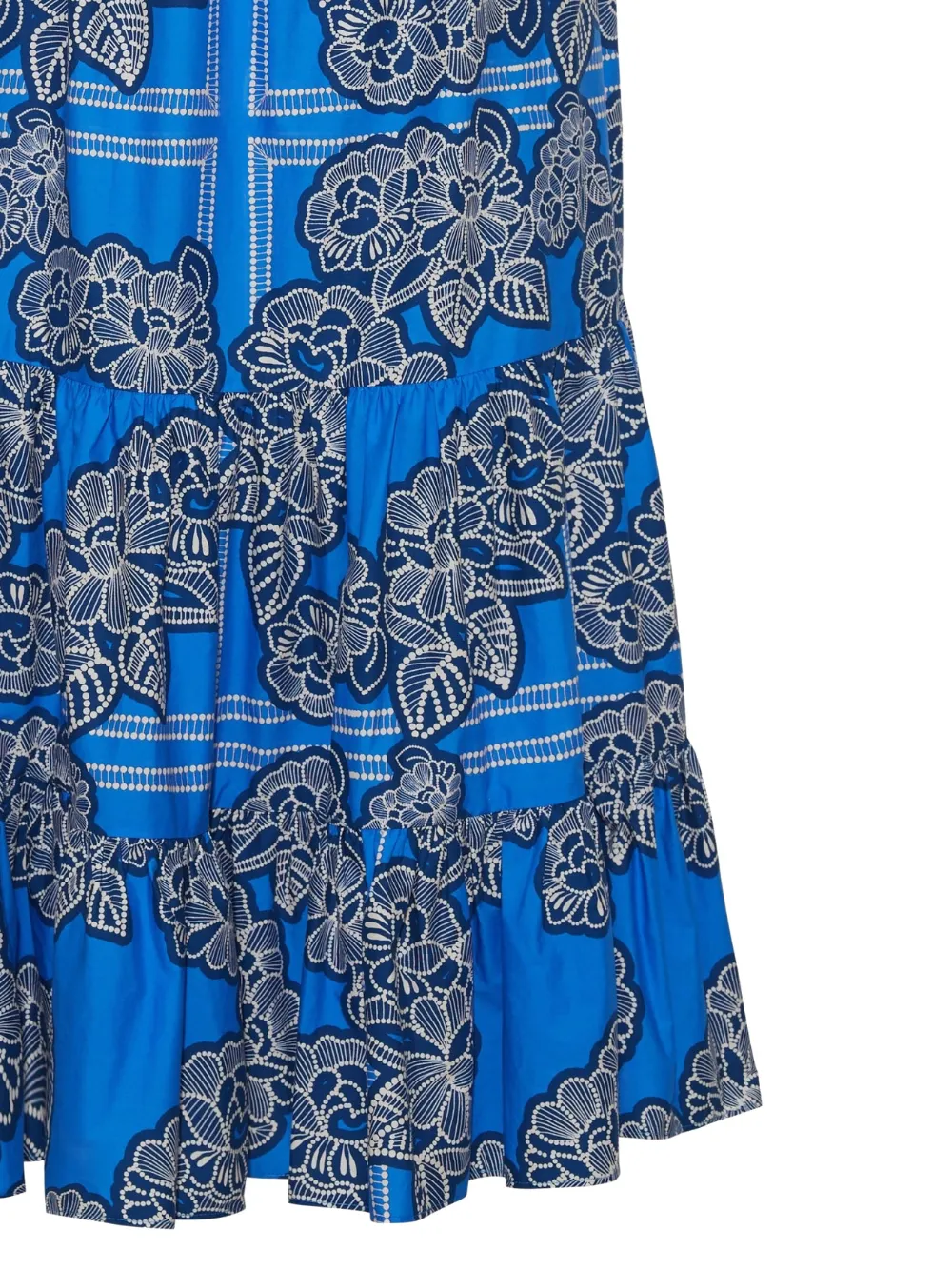 Cara Cara Gonna Chase midi a fiori - Blu