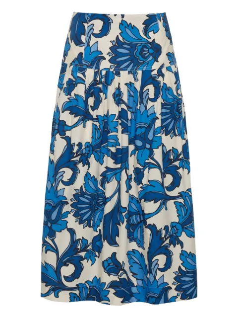 Cara Cara Diya floral midi skirt
